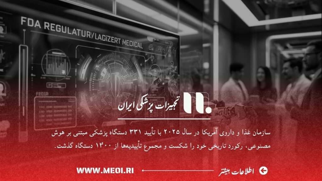 رکورد تاریخی FDA در تأیید دستگاه‌های پزشکی هوش مصنوعی